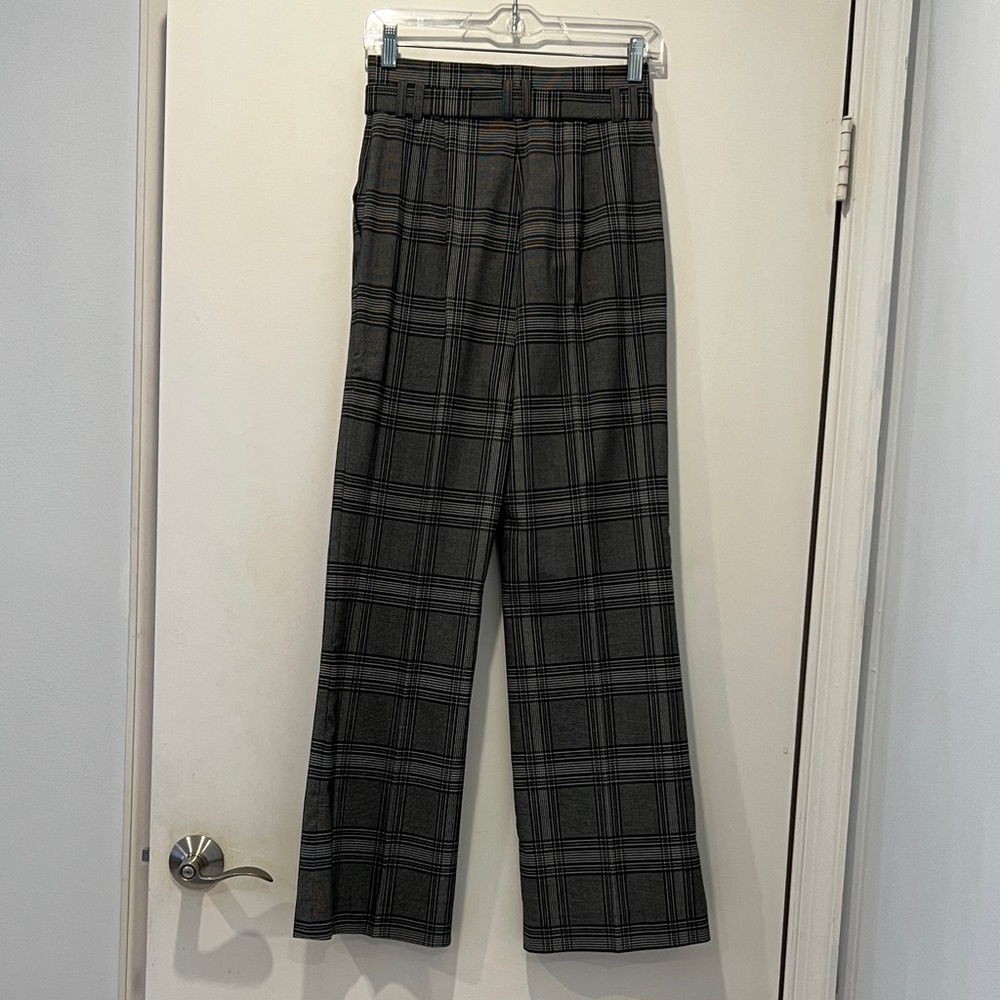 Marciano Gray Plaid Pants NWT - Picture 2 of 7